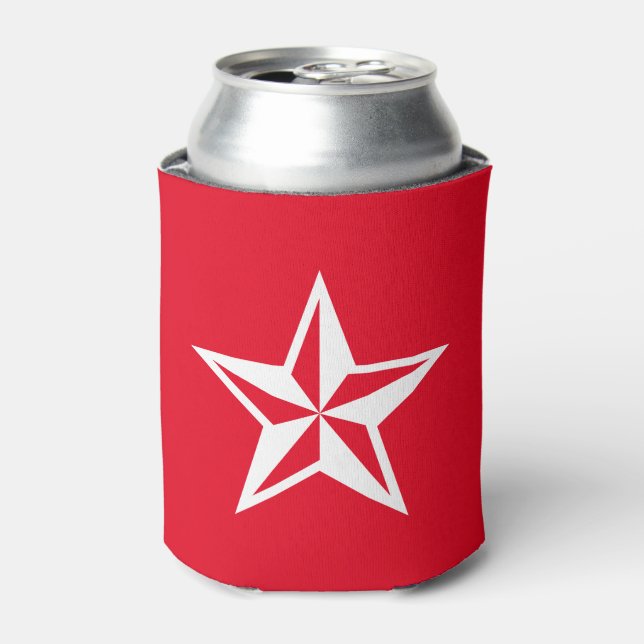 Enfriador De Latas Símbolos simples / iconos - STAR + ideas (Lata Anverso)