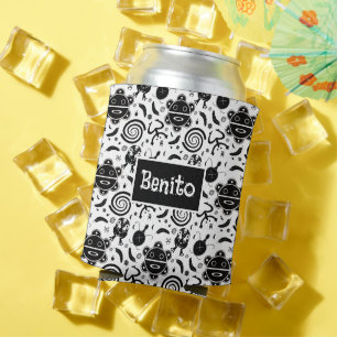 Enfriador De Latas Símbolos taínos cultura de Puerto Rico