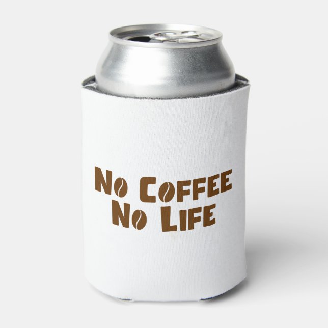 Enfriador De Latas Sin café sin vida (Lata Anverso)