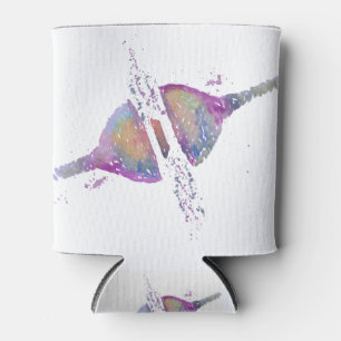 Enfriador De Latas Sinapsis de color de agua...... Arte médico