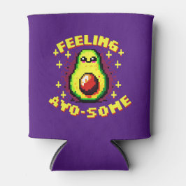 Enfriador De Latas Sintiéndose Avo-Alguna - Gracioso diseño de aguaca