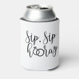 Enfriador De Latas Sip Sip Hooray Bachelorette