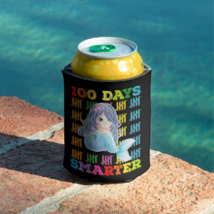 Enfriador De Latas Sirena 100 Días Más Inteligente 100º Día de Escuel