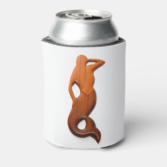 Enfriador De Latas sirena de observación de bronca (Reverso de la lata)
