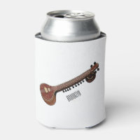 Sitar personalizado ilustracion