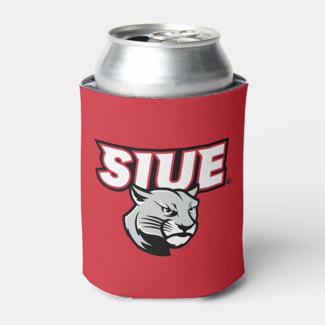Enfriador De Latas SIUE Cougars (Lata Anverso)