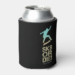 Enfriador De Latas ¡Sk8 O Muere! Olli Skater Vintage For Skateboarder