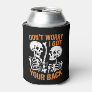 Enfriador De Latas Skeleton No te preocupes por tener tu Halloween de