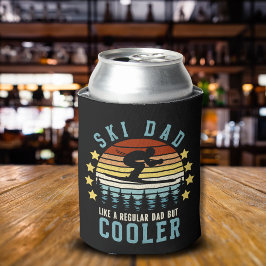 Enfriador De Latas Ski Dad Like a Regular Dad But Cooler Funny