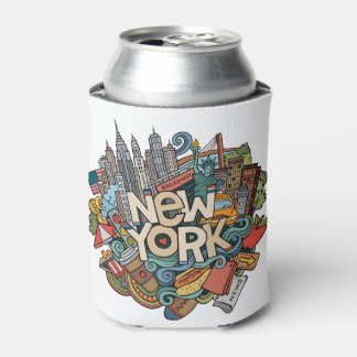 Enfriador De Latas Skyline NYC