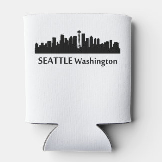 Enfriador De Latas Skyline Seattle Cityscape
