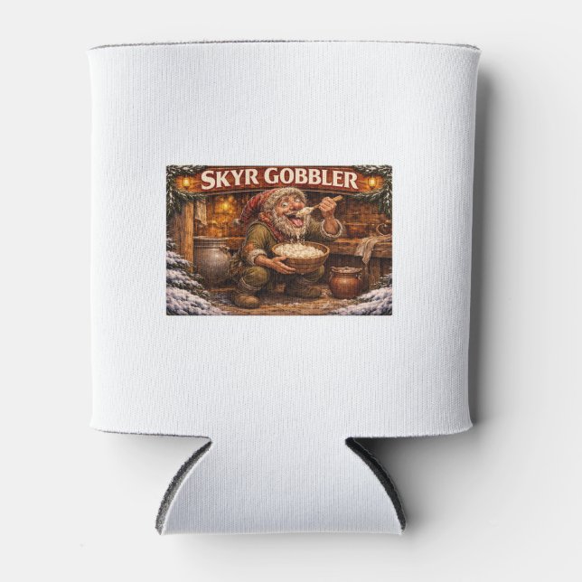 Enfriador De Latas Skyr Gobbler Icelandic Yule Lad (Anverso)