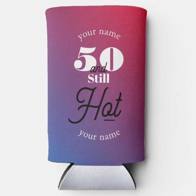 Enfriador De Latas Slim 5O y todavía caliente (Anverso)