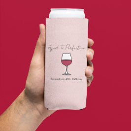 Enfriador De Latas Slim Ageto A Perfection Wine 40 cumpleaños