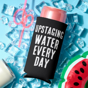 Enfriador De Latas Slim Agua divertida que se actualiza todos los días - B