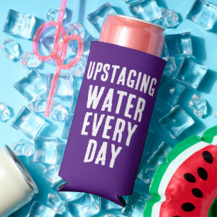 Enfriador De Latas Slim Agua divertida que se actualiza todos los días - m