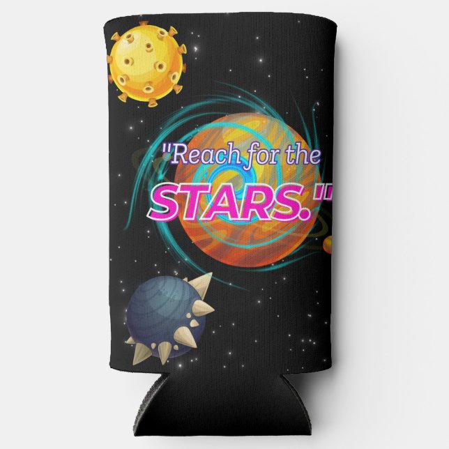 ENFRIADOR DE LATAS SLIM ALCANCE DE LAS ESTRELLAS (Anverso)