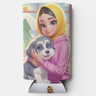 Enfriador De Latas Slim Amantes de los perros