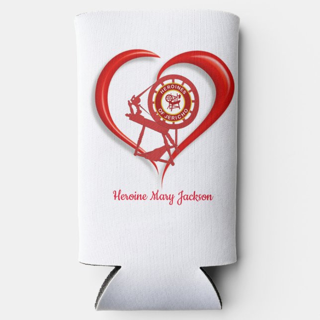 Enfriador De Latas Slim Amo HOJ (Anverso)