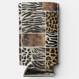 Enfriador De Latas Slim Animal Print - Can Cooler 