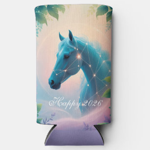 Enfriador De Latas Slim Año personalizado del Caballo 2026
