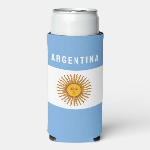 Enfriador De Latas Slim Argentina Bandera Sudamericana Buenos Aires