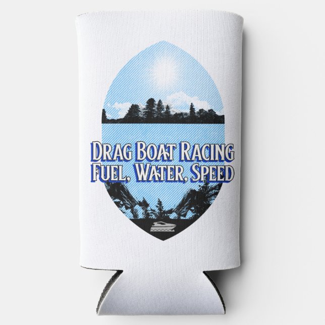 Enfriador De Latas Slim Arrastrar Combustible de Carreras de barco, agua,  (Anverso)