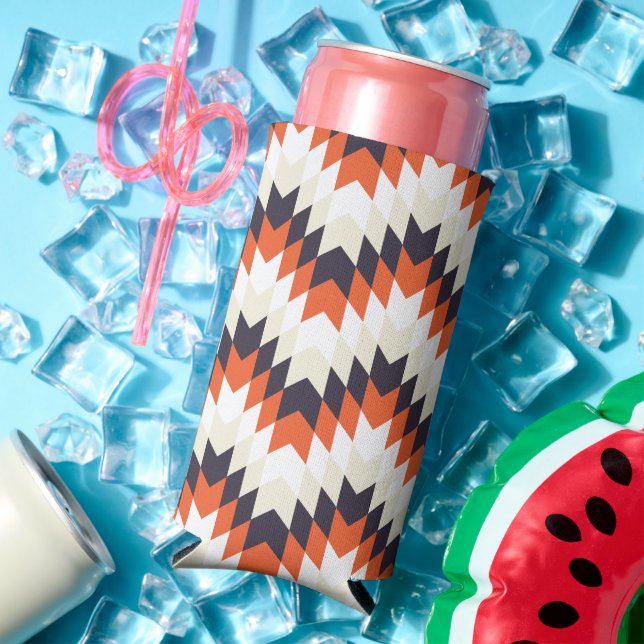 Enfriador De Latas Slim Arte estilo navajo (Verano in situ)