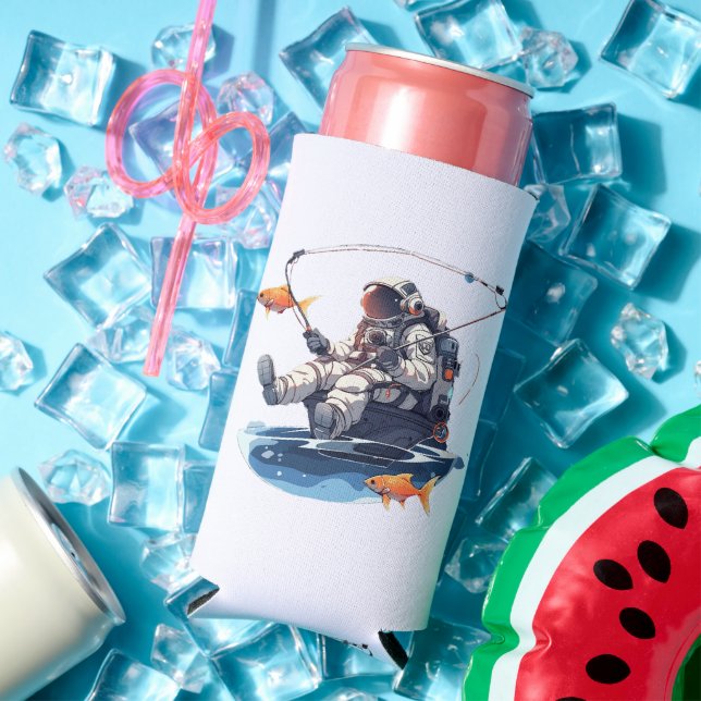 Enfriador De Latas Slim astronauta (Verano in situ)