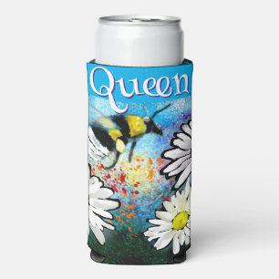 Enfriador De Latas Slim Augusto caprichoso en daisis personalizado