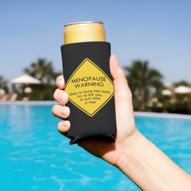 Enfriador De Latas Slim Aviso de menopausia (Piscina in situ)