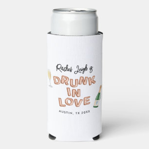 Enfriador De Latas Slim Bach & Boozy Rosa Gold Bachelorette Weekend