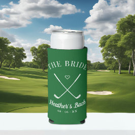 Enfriador De Latas Slim Bachelorette de Golf Last Swing