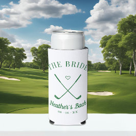 Enfriador De Latas Slim Bachelorette de Golf Last Swing