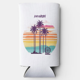 Enfriador De Latas Slim Bachelorette Tropical