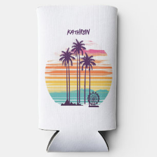 Enfriador De Latas Slim Bachelorette Tropical