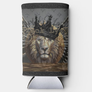 Enfriador De Latas Slim bajo Black Lyon