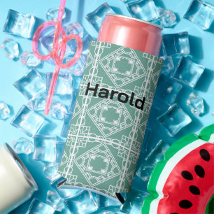 Enfriador De Latas Slim Baldosa Art Deco