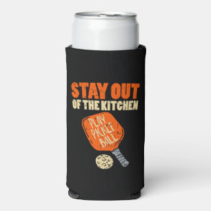 Enfriador De Latas Slim Baloncesto - Mantente Fuera De La Cocina