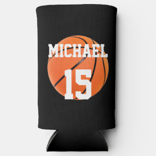 Enfriador De Latas Slim Baloncesto Su Nombre