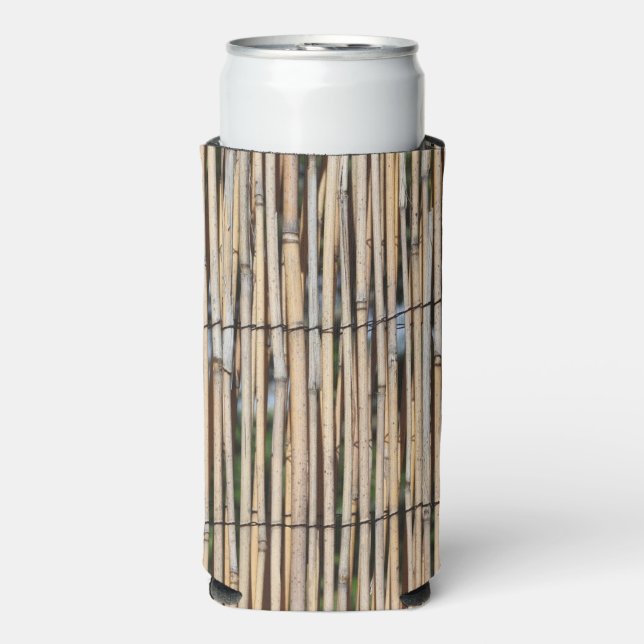 Enfriador De Latas Slim Bambú (Frente Agua con Gas)