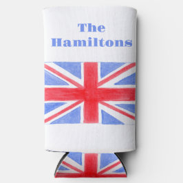 Enfriador De Latas Slim Bandera británica bandera británica Gran Bretaña