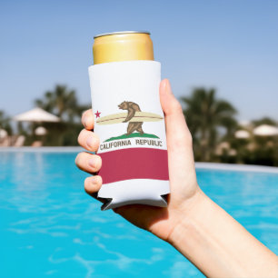 Enfriador De Latas Slim Baño de Surfing en California