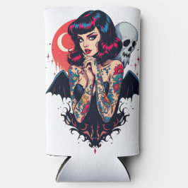 Enfriador De Latas Slim Bat Wing Beauty