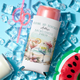 Enfriador De Latas Slim Beach Tropical Cocktails Bachelorette Party