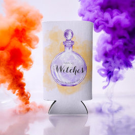 Enfriador De Latas Slim Beban Brujas Poción de Acuarela Púrpura