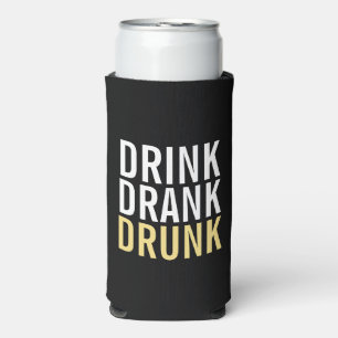 Enfriador De Latas Slim Beber borracho Refrigerador de bebidas gracioso