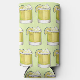 Enfriador De Latas Slim Bebida mixta cóctel de verano Margarita Verde lima