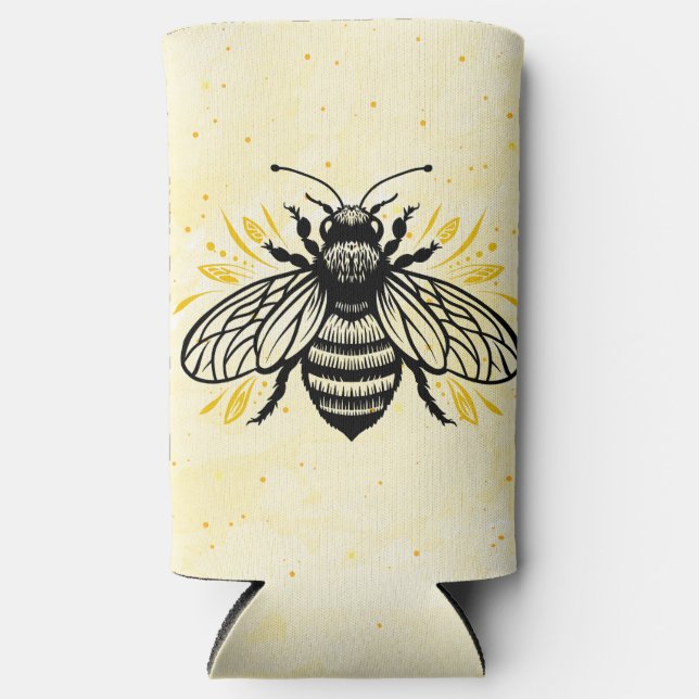 Enfriador De Latas Slim Bee-yond Beautiful Cooler (Anverso)