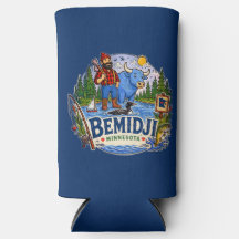 Bemidji Minnesota Paul Bunyan y Babe el Buey Azul